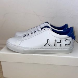 Givenchy urban street logo leather sneakers